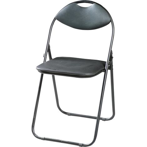 Aster Domino Silla plegable elegante negra confortable
