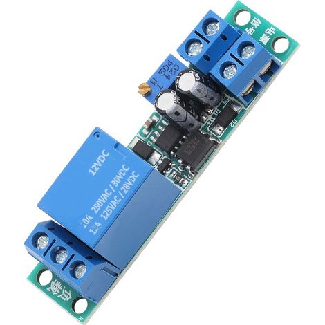 Module de commutation de retard, minuterie de diode anti-retour réglable stable pour le développement de produits intelligents de lampe de voiture (1/5)