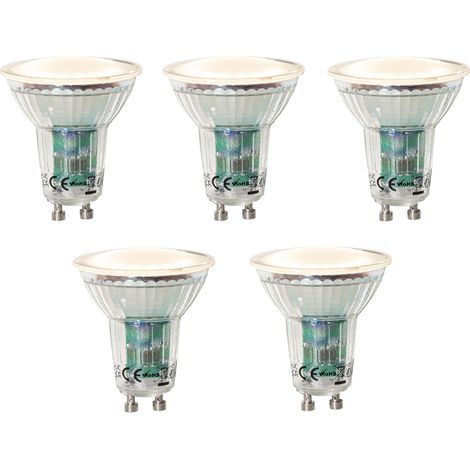 5er-Set GU10 LED-Lampen Dämmerungssensor 3W 200 lm 2700K