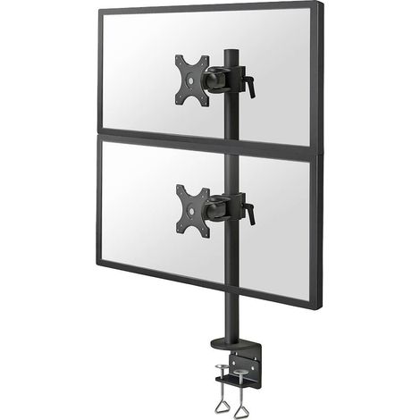 Support de table pour écran Neomounts FPMA-D700DV 25,4 cm (10) - 68,6 cm (27) réglable en hauteur, inclinable, mobile (1/5)