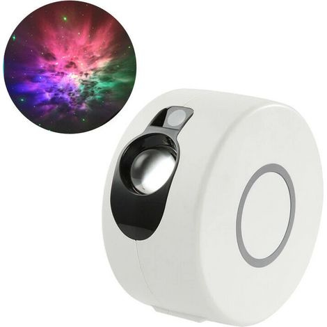 Projecteur d'étoiles télécommandé, veilleuse galaxie, lampe USB pour la maison, bar, café, restaurant, mariage, fête, décoration blanche (1/5)