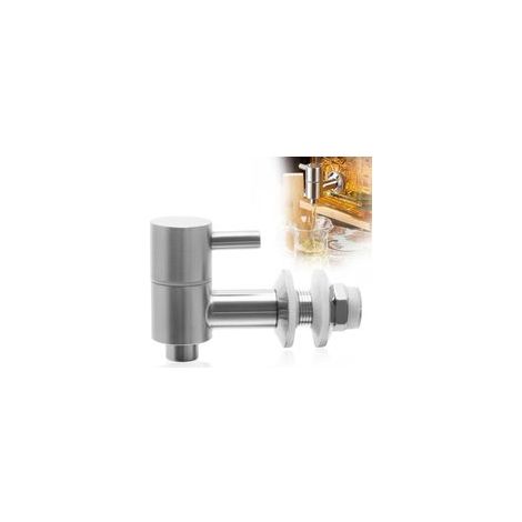 Robinet de Rechange pour Distributeur de Boisson, Robinet de Rechange en Acier Inoxydable, Robinet Distributeur de Boisson pour Eau, Vin, Bière, Jus