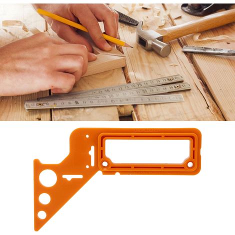 Mini règle de positionnement à 90°, petite pince d'angle de poche, outils de travail du bois, outils de coupe pour le travail du bois (1/5)