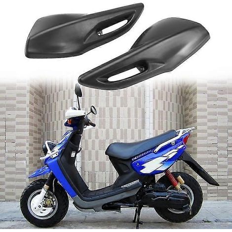 Pare-brise, protège-mains et gants de guidon pour moto compatibles avec Yamaha BWS100 4VP (1/4)