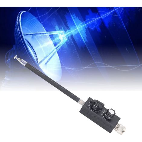 QRP 20W Kurzwellen-Hochfrequenzantenne, abgestimmte Vollbandantenne, 3,5-470 MHz, mit M4-Stecker. (1/5)