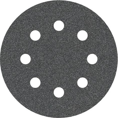Disques abrasifs Bosch 115 mm grain 120 vert lot 5 (1/4)
