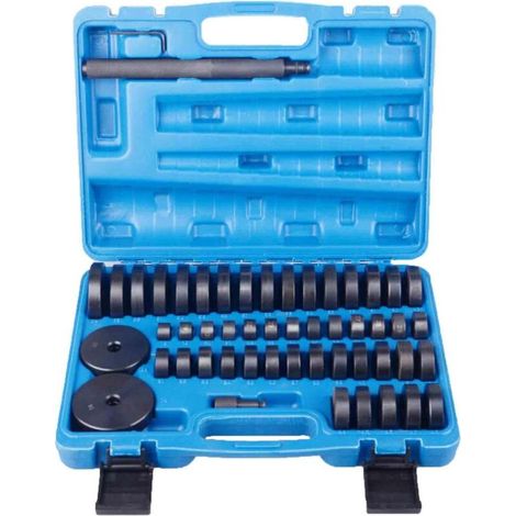 52 in 1 Bearing Extractor Set, Bearing Press-in Mounting Discs and Sockets Pressure Piece Tool Set 18-65mm (1/5)