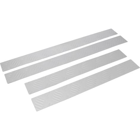 4 pièces de garniture de seuil de porte, protection de bas de caisse, compatible avec Tacoma 2016-2020 (1/5)
