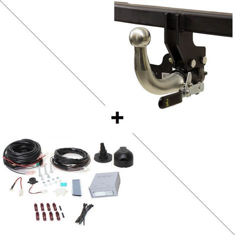 Attelage Kia Sorento (10/12-02/15) RDSOH + faisceau universel 7 broches + boitier électronique (1/2)