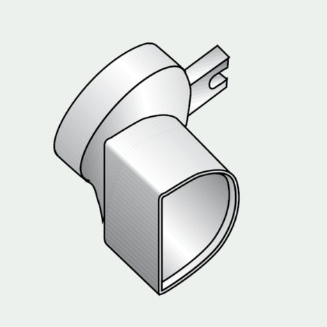 Kit riduzione scarico sdoppiato SET DA 2  - Fondital