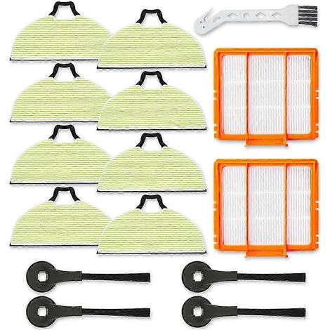 Lot de 8 lingettes de rechange pour aspirateurs robots Shark 2 en 1 (1/5)