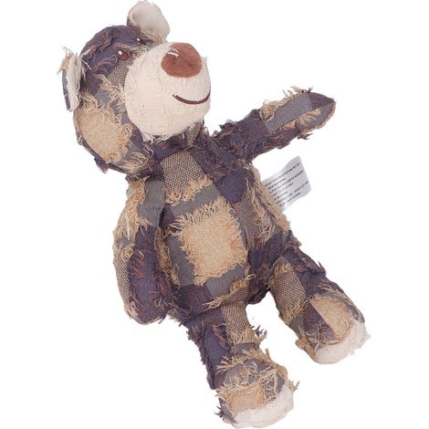 Jouet pour chien couineur en peluche, ours robuste et indestructible pour animaux de compagnie (1/5)