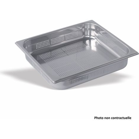 Bac Gastro Inox GN 2/3 Perforé - P 20 mm - Pujadas