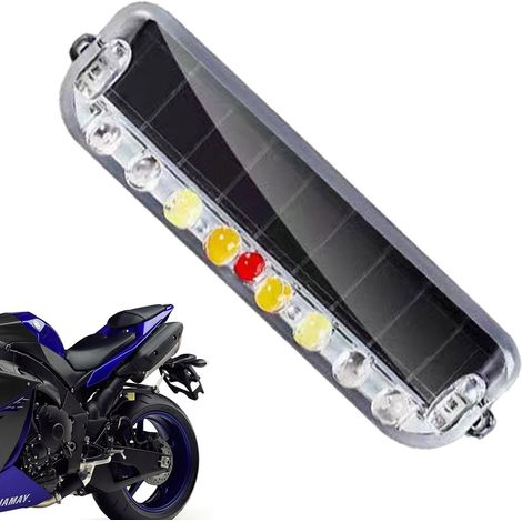 Lumières stroboscopiques à DEL - Barre clignotante solaire LED (1/5)