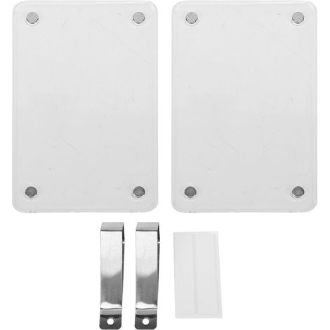 Support de Photo de voiture, pare-soleil magnétique Transparent et léger en acrylique pour camions suv (1/5)