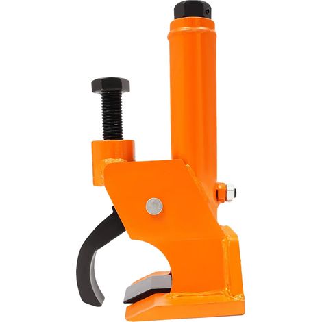 Herramienta manual para cambiar neumáticos, construcción duradera, extracción eficiente de neumáticos, color naranja. (1/2)