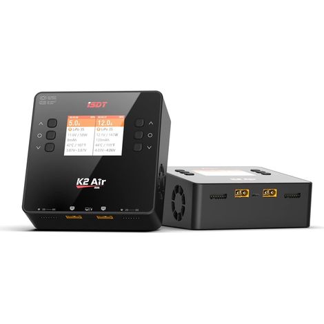 Chargeur d'équilibre de batterie Lipo Déchargeur 1-6S AC 200W DC 500Wx2 20A Chargeur intelligent pour la vie, Lilon, LiPo, LiHv/Pb/NiMH Chargeur d'équilibre de batterie (1/5)