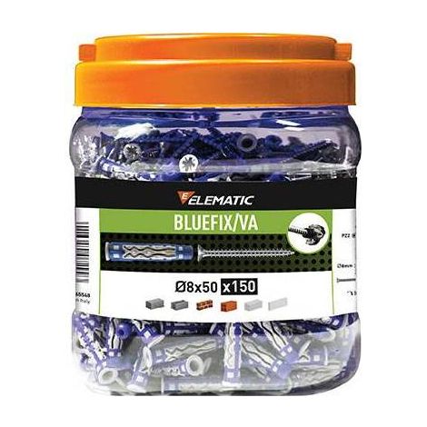 CHEVILLE NYLON BLUEFIX/VA 8 TSP PROMOPACK ELEMATIC