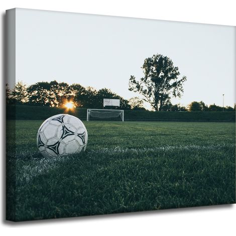 Leinwanddruck Jugendfußball 50x40 cm