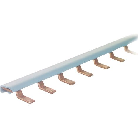 Peigne horizontal neutre H.5xl.210mm Blanc - ABB