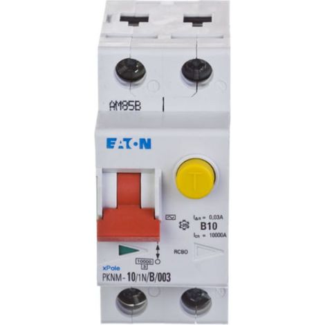 Interruttore differenziale 2P 10A B 0,03A tipo AC PKNM 10/1N/B/003-MW 236067