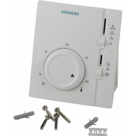 Thermostat ambiance vc 4t ch/fr/ventil. - SIEMENS : RAB31.1