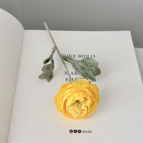 Bouquet floral décoratif haut de gamme pour table de salon – Fleurs artificielles réalistes, pivoines jaunes élégantes, 10 pièces, sans entretien, idéal pour décoration intérieure