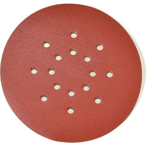 DISCO ABRASIVO VELCRATO Ø 225 Grana 180 Q.TA 50