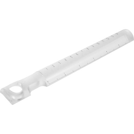 Kit de 3 règles mesure en plastique avec centimètres et outil (1/5)