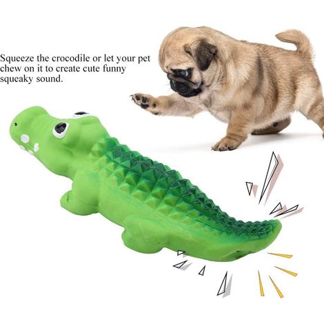 Jouet à mâcher pour chien en latex, résistant et couineur, idéal pour l'entraînement et le nettoyage dentaire, jouet interactif solide pour chien