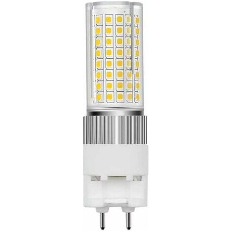 Pr ampoule LED G12 G12 16W lumière à double ampoule de base de l'aiguille, ampoule à halogénure métallique G12 ampoule équivalent (Warm White) (1/5)