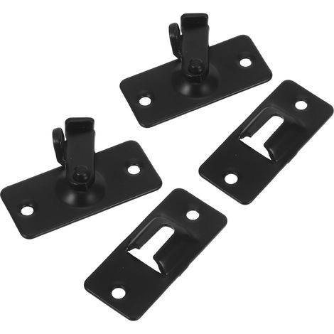 2 Pièces Serrure de Porte à Coulisse (1/5)