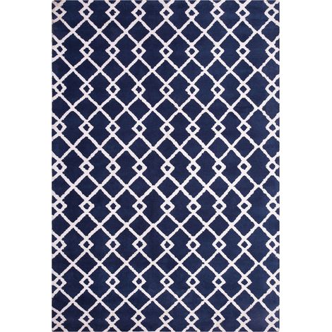 Teppich SERRES Blau 160 x 230 cm