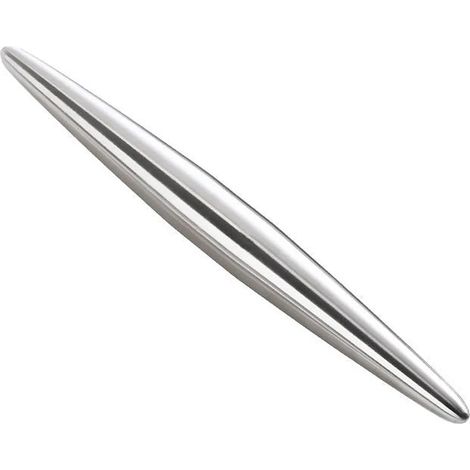 Rouleau à pâtisserie professionnel en acier inoxydable 304 style français, léger et antiadhésif, pour pâtisserie, pain, pâte à pizza, raviolis, pâtes, 18,2 cm (1/5)