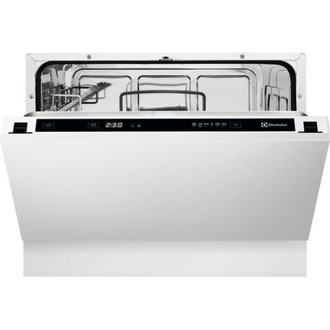 Electrolux – Lave-vaisselle intégrable 45cm – 6 couverts – Classe énergétique A+ – 6 programmes – Niveau sonore 49 dB – Évacuation 1,5 m - ESL2500RO