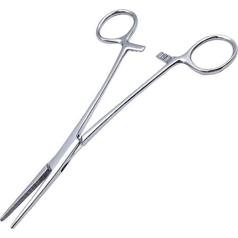 Pince à clamper - Non spécifié - 12,5 cm - Acier inoxydable - Poignées ergonomiques - Design en dents de scie (1/4)