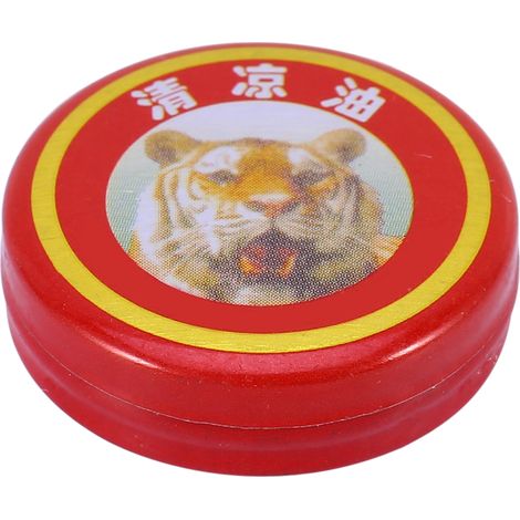 Baume Essentiel Tiger Rouge - Pommade contre Maux de Tête, Rhume, Vertiges - Crème Apaisante (1/5)