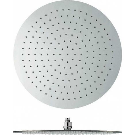 POMME DE DOUCHE SANDWICH RONDE D. 200 mm INOX CHROME - CRISTINA ONDYNA SR68051 (1/4)