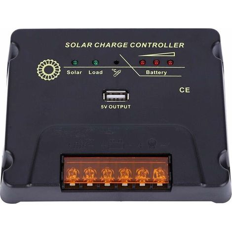 Controlador de cargador solar, controlador de panel solar de 12V/24V 20A, placa de control CPY, controlador de carga y descarga de un solo chip, regulador de batería solar