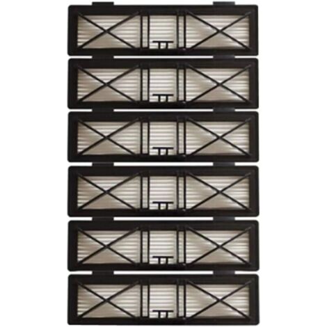 Lot de 6 filtres HEPA pour aspirateurs Neato Botvac D70, D75, D80 et D85, ainsi que pour les modèles Neato Botvac 75e, 80 et 85. (1/3)