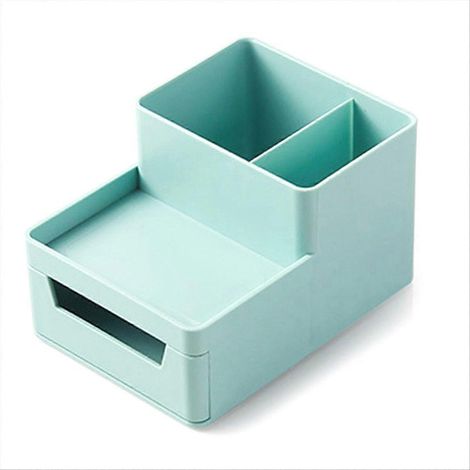 Aufbewahrungstasche für Make-up-Pinsel, kleiner grüner Organizer für den Kosmetiktisch (1/5)