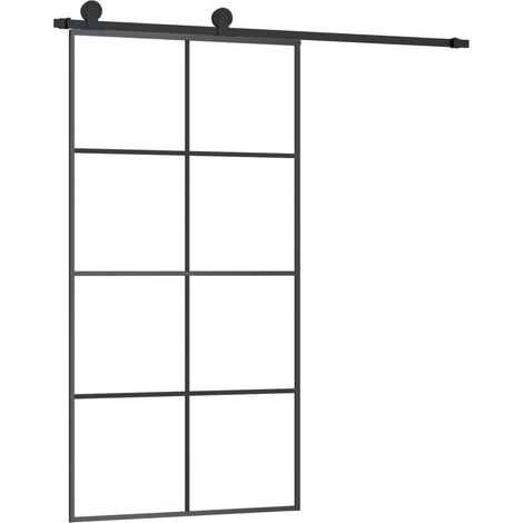 Maison Exclusive - Puerta corredera set herrajes vidrio ESG alumi