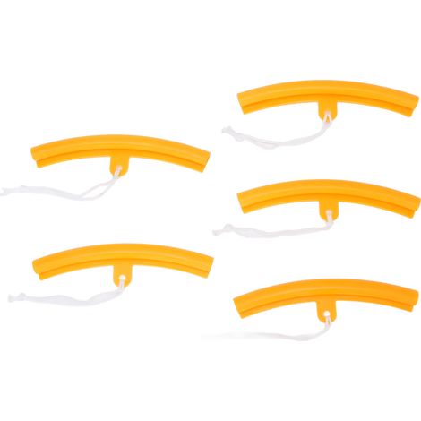 Lot de 5 protections de jante pour le changement de roue : amorti efficace, protection contre les chocs, 20 cm, pour voiture et SUV. (1/5)