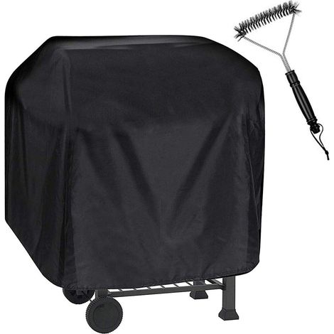 Housses pour Barbecue, Housse Barbecue Gaz, Bache Barbecue (105 49 102CM + Brosse à Grill) (1/5)