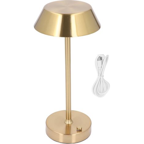 Lampadaire Sans Fil 3 Températures de Couleur Variateur Continu 2000mAh Batterie Touch Lampe LED Portable pour Bureau Chambre Salle à Manger