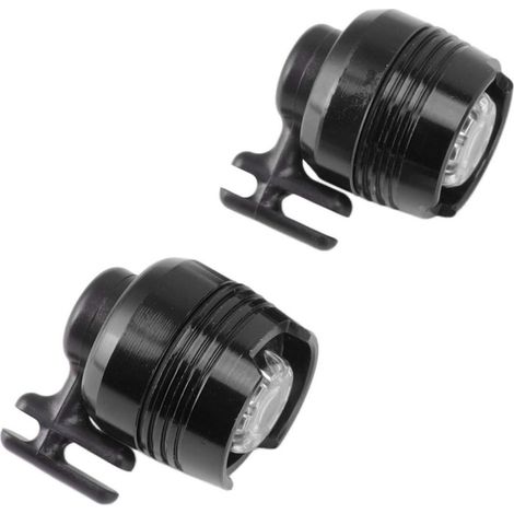 Lot de 2 lampes frontales pour chaussures, 3 modes d'éclairage, étanches IPX5, en alliage d'aluminium léger. (1/5)