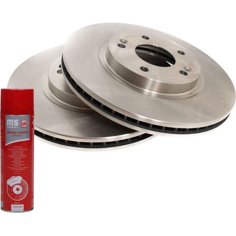 DISCOS DE FRENO ""MS"" 2 uds. delanteros IZQUIERDO/DERECHO HYUNDAI SANTA FÉ I 2.0-2.7 02.01-03.06[T153] 24012601271-SET-M (1/3)