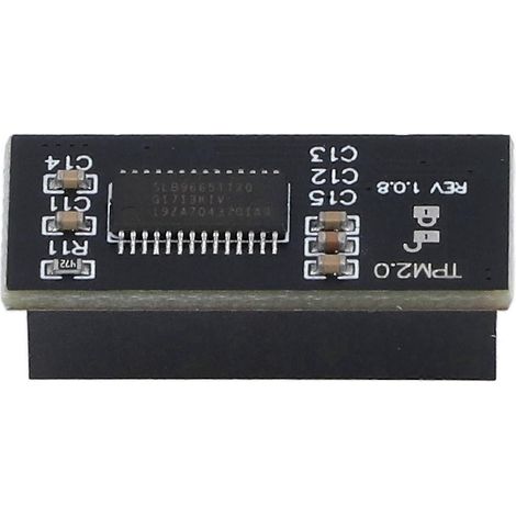 TPM 2.0 Modul 20-polige LPC-Schnittstelle, verschlüsseltes Trusted Platform Module für WIN11 Upgrade-Test