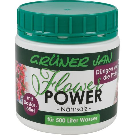 Flower Power Nährsalz 500g Mineraldünger Blumendünger Pflanzendünger Mischdünger (1/2)