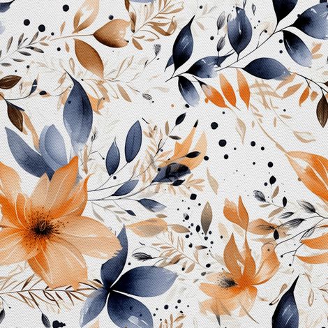 Tela decorativa para exteriores Oxford - Estampado floral - DX2093 (1/5)